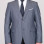 Slim Fit Erkek Armürlü Yelekli Çift Düğme Takım Elbise