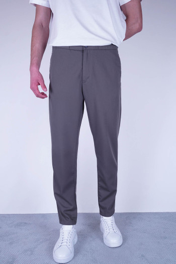 Erkek Havuç Kesim Penye Kumaş Spor Jogger Pantolon