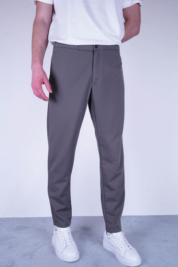 Erkek Havuç Kesim Penye Kumaş Spor Jogger Pantolon