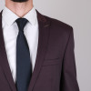 Slim Fit Erkek Dokulu Yeleksiz Klasik Takım Elbise