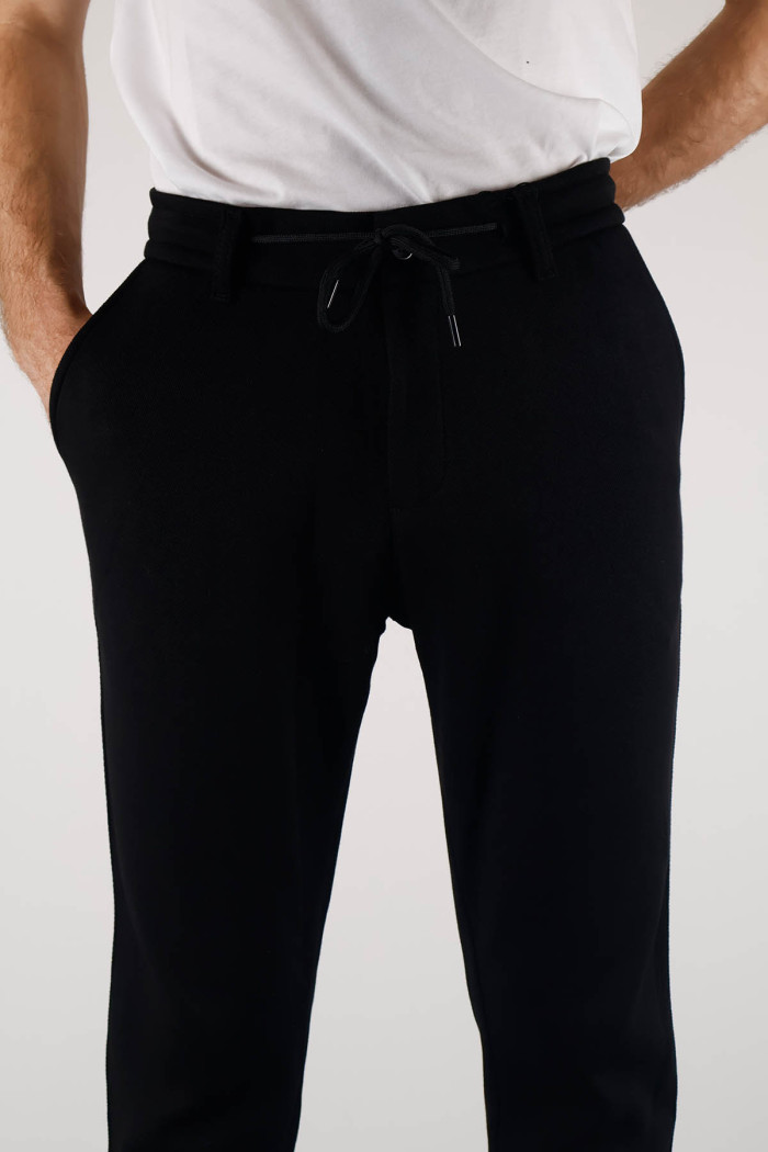 Extra Slim Fit Erkek İpli Jogger Spor Pantolon