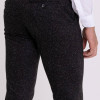 Slim Fit Erkek Armürlü Klasik Dar Paça Kumaş Pantolon
