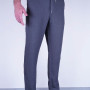 Relaxed Fit Erkek Havuç Kesim Ham Keten Jogger İpli Pantolon Gri