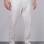 Relaxed Fit Erkek Havuç Kesim Ham Keten Jogger İpli Pantolon Ekru