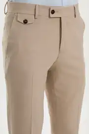 Slim Fit Erkek Yan Cep Likralı Rahat Penye Kumaş Pantolon 2