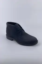 Erkek Süet Deri Kauçuk Taban Bağcıklı Model  Casual Bot 4