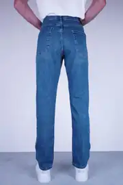 Slim Fit Erkek Daralan Paça Likralı Kot Pantolon 3