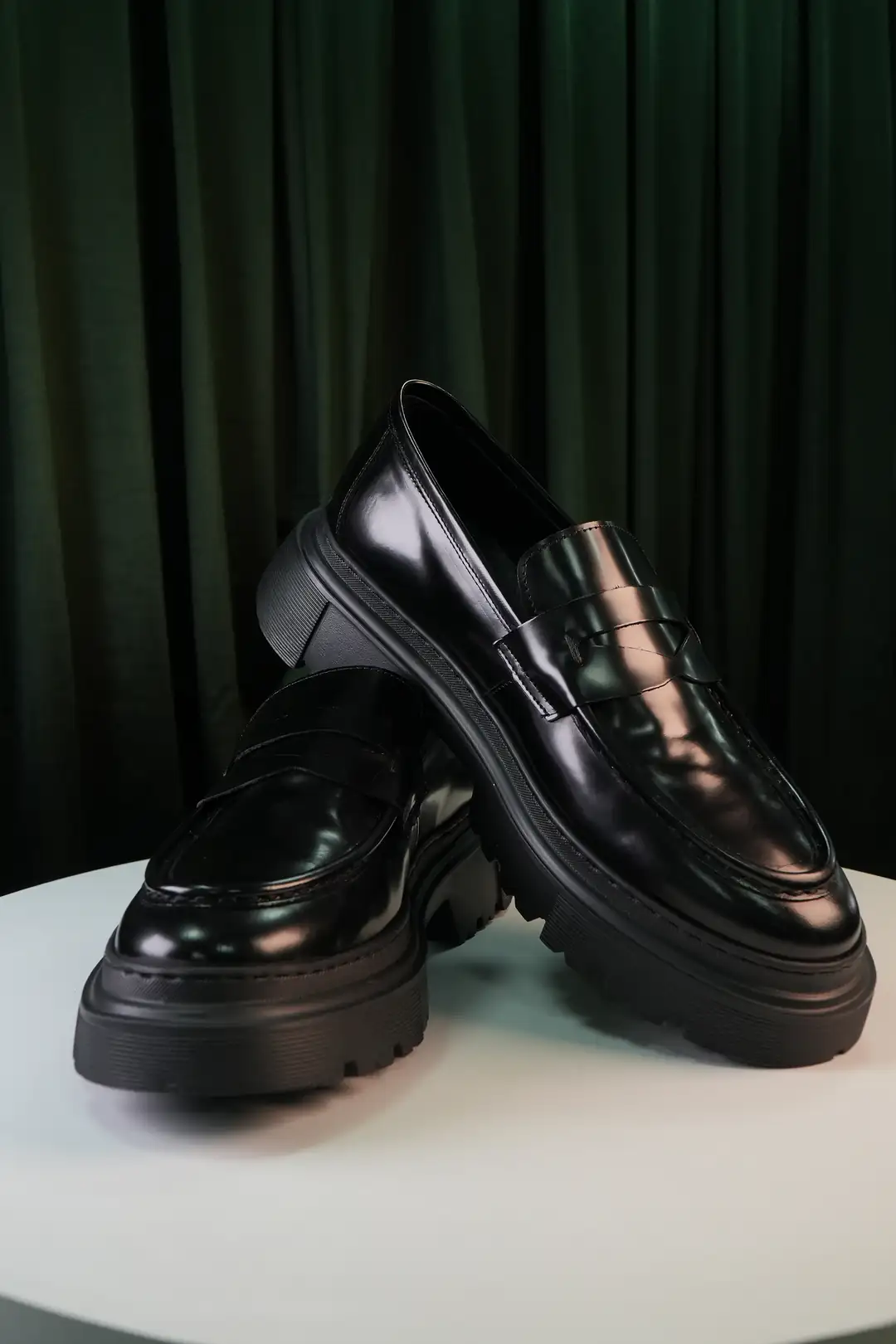 Erkek Hakiki Deri Eva Taban Kemer Detaylı Loafer Model Ayakkabı 3