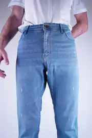 Slim Fit Erkek Destroylu Likralı Kot Pantolon 4