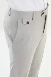 Slim Fit Erkek Penye Kumaş Likralı Kumaş Pantolon 2