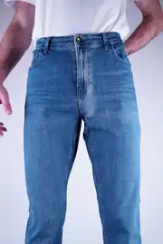 Slim Fit Erkek Daralan Paça Likralı Kot Pantolon 4