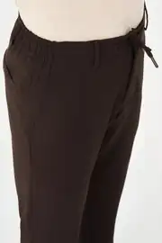 Slim Fit Erkek Gofre Kumaş Pamuklu İpli Jogger Pantolon 2