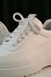 Erkek Hakiki Deri Bağcıklı Rahat Taban Spor Sneakers Ayakkabı 5