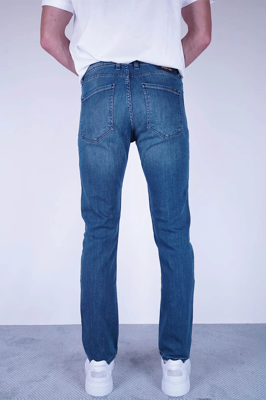 Slim Fit Erkek Daralan Paça Beş Cep Kot Pantolon 3