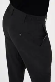 Erkek Lastikli Bel İpli Kadife Kumaş Spor Pantolon  7