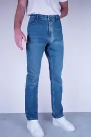Slim Fit Erkek Daralan Paça Likralı Kot Pantolon 1