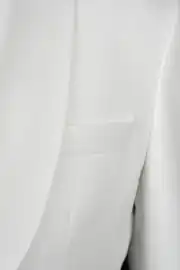 Slim Fit  Erkek Şal Yaka Yelekli Papyonlu Damatlık Smokin Takım Elbise 6