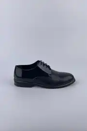 Erkek Hakiki Deri iğne Desen Neolit Taban Rugan Klasik Ayakkabı 5