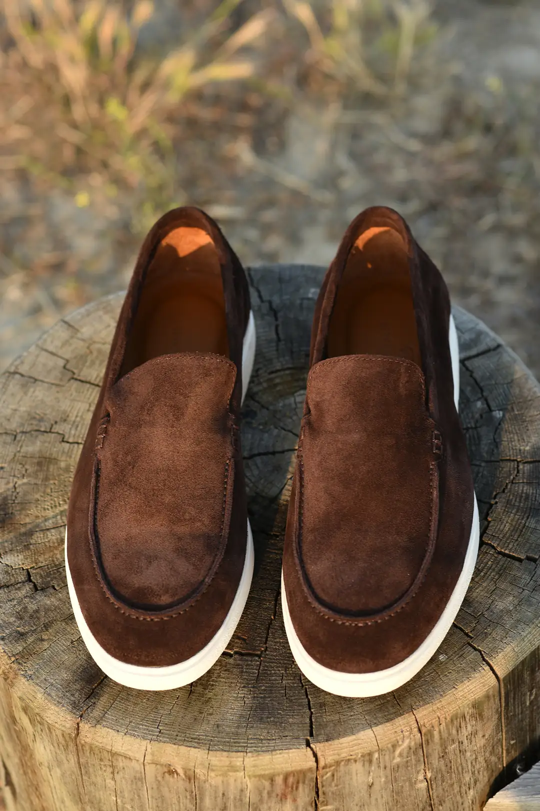 Erkek Hakiki Süet Deri Loafer Model Rahat Yazlık Ayakkabı 4
