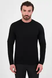 Slim Fit Erkek O Yaka İnce Penye Kumaş Bambu Yumuşak Sweat  1