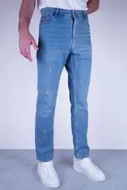 Slim Fit Erkek Destroylu Likralı Kot Pantolon 1