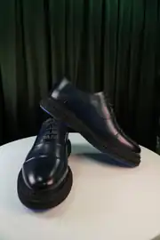Erkek Hakiki Deri Termo Taban Bağcıklı Klasik Ayakkabı 3