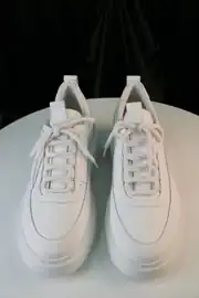 Erkek Hakiki Deri Bağcıklı Rahat Taban Spor Sneakers Ayakkabı 3
