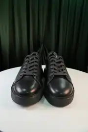 Erkek Hakik Deri Bağcıklı Sneakers Model Tırtıklı Taban Ayakkabı 2