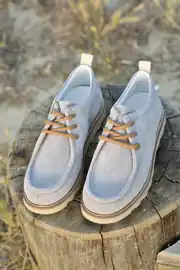 Hakiki Süet Deri Erkek Loafer Model Modern Taban Ayakkabı 2