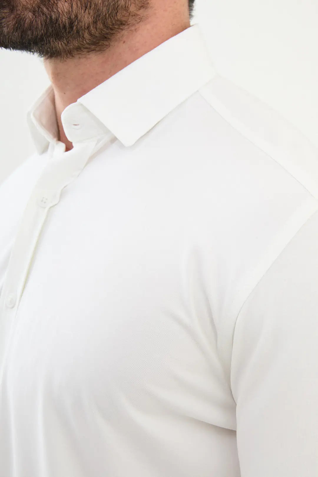 Slim Fit Erkek Penye Kumaş Uzun Kol Gömlek 3
