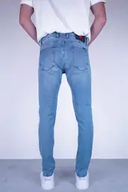 Slim Fit Erkek Destroylu Dar Paça Kot Pantolon 3