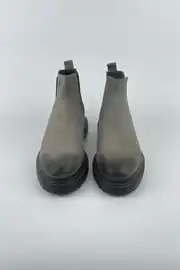 Erkek Nubuk Deri Chelsea Model Lastik Bilekli Spor Eva Taban Bot 2