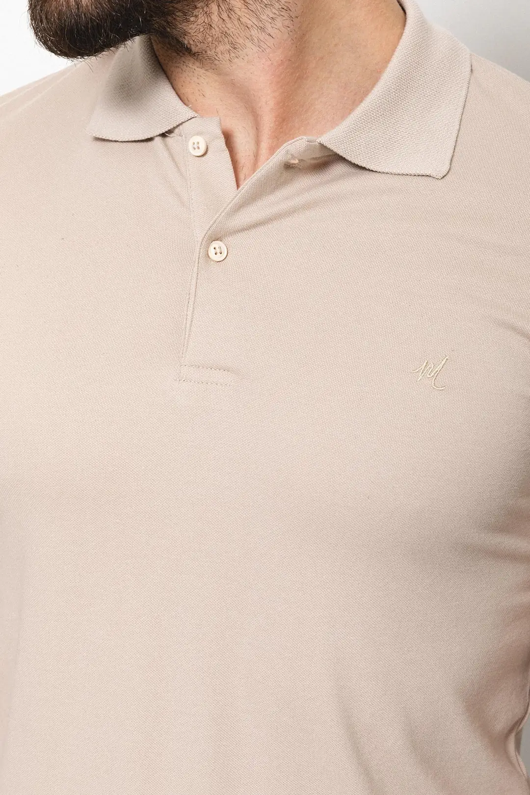 Slim Fit Erkek Polo Yaka Kısa Kol Pamuk Tshırt 3