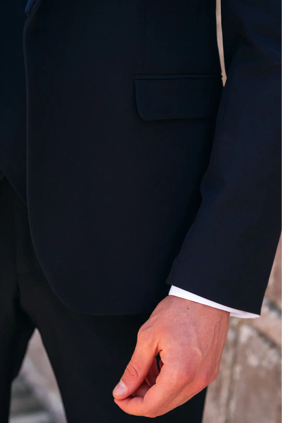 Slim Fit Erkek Şal Yaka Likralı Kumaş  Smokin 6