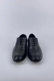 Erkek Hakiki Deri İğne Desen Neolit Taban Mat Klasik Ayakkabı 2