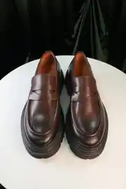 Erkek Hakiki Deri Eva Taban Kemer Detaylı Loafer Model Ayakkabı 9