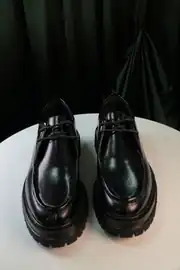 Erkek Hakik Deri Tırtıklı Eva Taban Bağcıklı Casual Ayakkabı 4