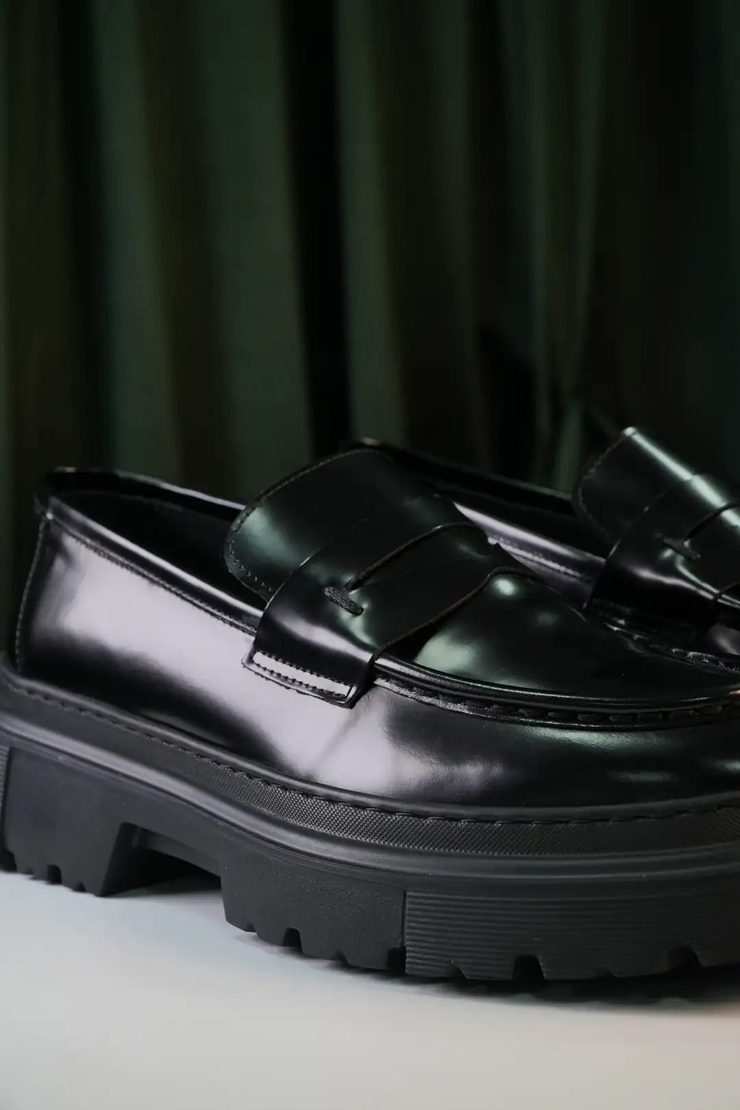 Erkek Hakiki Deri Eva Taban Kemer Detaylı Loafer Model Ayakkabı 6