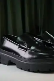 Erkek Hakiki Deri Eva Taban Kemer Detaylı Loafer Model Ayakkabı 6