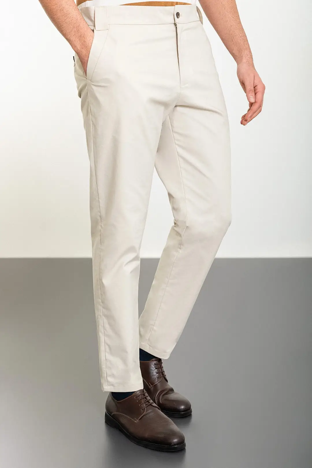 Slim Fit Erkek Lastikli Bel Spor Jogger Pantolon 1