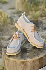 Hakiki Süet Deri Erkek Loafer Model Modern Taban Ayakkabı 4