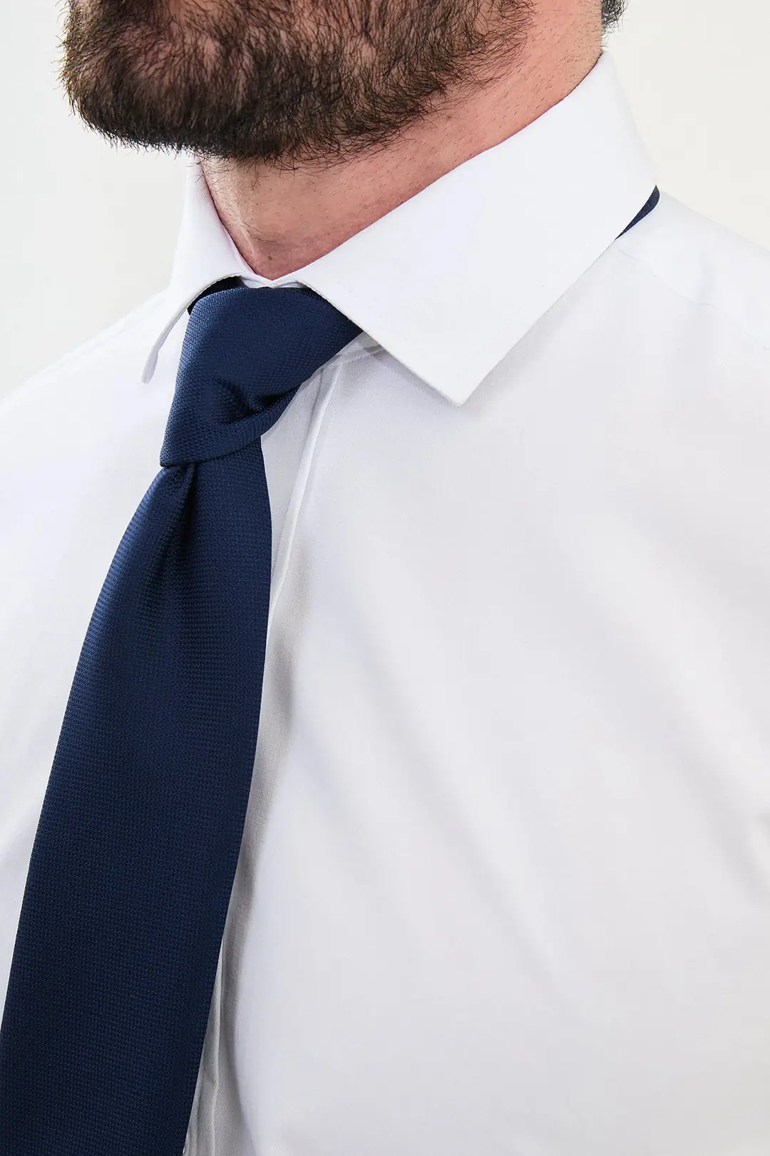 Slim Fit Erkek Düz Uzun Kol  Klasik Gömlek 2